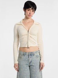 GUESS/ゲス GUESS GUESS Originals Shirred Cardigan/508173573