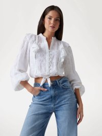 GUESS/ゲス GUESS LS Serin Top/508173574