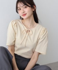 BLUEEAST/ブルーイースト BLUEEAST パイピングリボンタックTシャツ/508173658