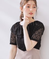 Couture Brooch/レースフレアオフショルTOPS/508173722