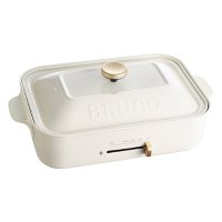 BRUNO/ブルーノ BRUNO ホットプレート セラミックコート仕切り鍋セット 2点セット 深型 平面 電気式 BOE021 【返品不可商品】/508173726