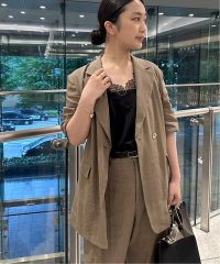 journal standard  L'essage /《追加》リネンハーフスリーブジャケット/508174152