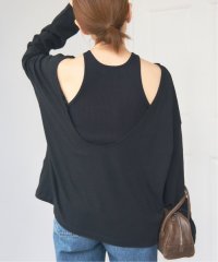 IENA/ONIT/オニット ROUGH COTTON BACK OPEN ボートネックロンT/508174173
