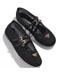PRADA/プラダ PRADA PRADA パンプス 1F915N 099 メッシュ バレリーナ/508174410
