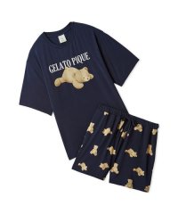 gelato pique/【ONLINE限定】【接触冷感】ベアワンポイントTシャツ&ショートパンツセット/508174694