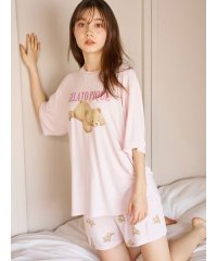 gelato pique/【ONLINE限定】【接触冷感】ベアワンポイントTシャツ&ショートパンツセット/508174694