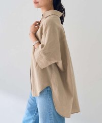 Rouge vif la cle/麻混変形フォルムシャツ/508174715