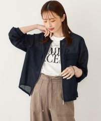 SHIPS Colors WOMEN/SHIPS Colors:〈手洗い可能〉メッシュ ノーカラー ジップ ブルゾン/508174717