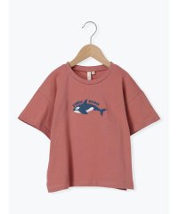 Samansa Mos2 Lagom/【吸水速乾】シャチ刺繍Tシャツ/508174742
