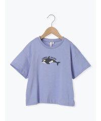 Samansa Mos2 Lagom/【吸水速乾】シャチ刺繍Tシャツ/508174742