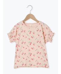 Samansa Mos2 Lagom/【吸水速乾】チェリー柄Tシャツ/508174744