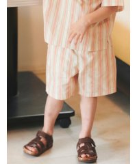 Samansa Mos2 Lagom/マルチストライプハーフパンツ(セットアップ可)/508174745