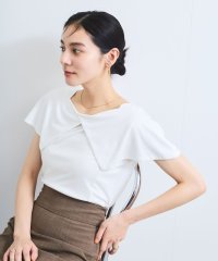VIS/【WEB限定】ビッグカラーペプラムカットソー/508174992