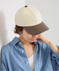 FRAMeWORK/FERRUCCIO VECCHI 2トーンレザーキャップ/508175048