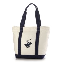 ADPOSION/アドポーション ADPOSION 【BEVERLY HILLS POLO CLUB / ビバリーヒルズポロクラブ】16ozキャンバスロゴ刺繍トートバッグ/508175057