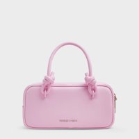 CHARLES & KEITH/Sammie サミー ノットハンドルイロンゲイティッドバッグ/508175058