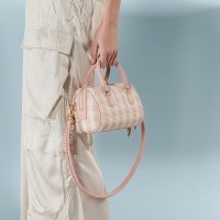 CHARLES & KEITH/Everleigh エベルレイ チェッカーボウリングバッグ/508175059