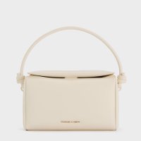 CHARLES & KEITH/Sammie サミー ノットハンドルボクシーバッグ/508175060
