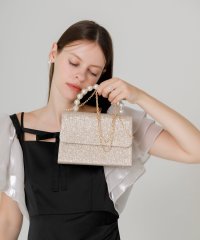Leja/レジャ Leja 2WAYパールハンドルグリッターバッグ結婚式 パーティードレス 成人式 20代 30代 40代/508175125