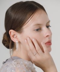 Leja/レジャ Leja 2WAYパールチェーンデザインピアス結婚式 パーティードレス 成人式 20代 30代 40代/508175128