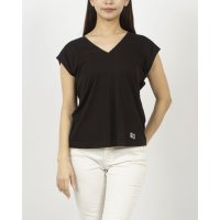 GAUDI/ガウディ GAUDI VネックワイドスリーブシンプルTシャツ/508175144