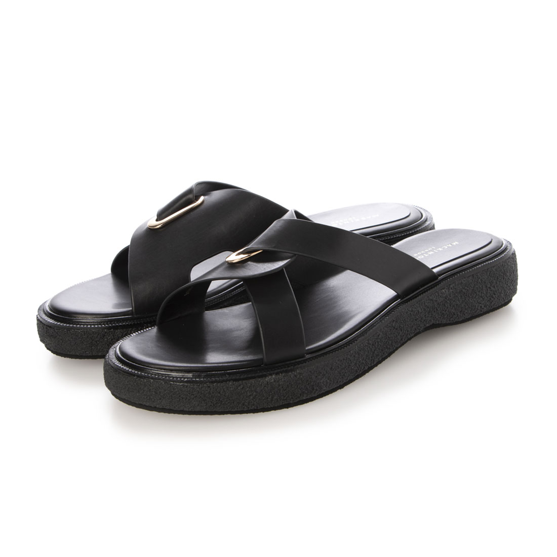 MACKINTOSH LONDON 型押しミュールサンダル Mサイズ MACKINTOSH LONDON 型押しミュールサンダル Mサイズ