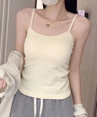 Girly Doll/ガーリードール Girly Doll パット付きキャミソール ブラトップ【韓国ファッション】【春夏新商品】/508175165