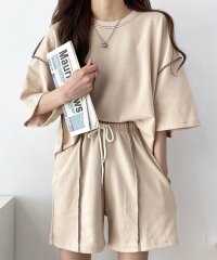 Girly Doll/ガーリードール Girly Doll Tシャツとショートパンツセット【韓国ファッション】/508175171