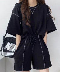 Girly Doll/ガーリードール Girly Doll Tシャツとショートパンツセット【韓国ファッション】/508175171
