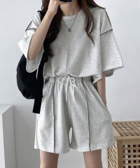 Girly Doll/ガーリードール Girly Doll Tシャツとショートパンツセット【韓国ファッション】/508175171