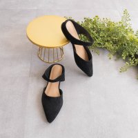 FABBY FABBY./ファビーファビー FABBY FABBY. 甲ベルトポインテッドフラットサンダル/508175196