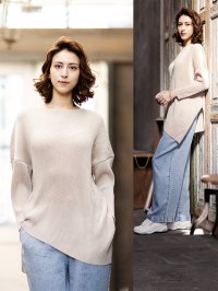 SPECCHIO/スペッチオ SPECCHIO バイアスシャトル アシメントリーヘムライン プルオーバートップス/508175212
