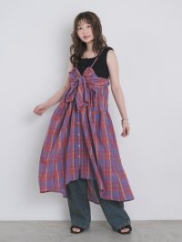 RETRO GIRL/レトロガール RETRO GIRL マルチWAYチェックワンピース/508175399