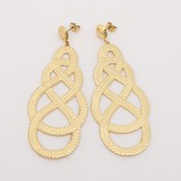AGATHA PARIS/アガタ パリ AGATHA PARIS マリーナロングピアス、ゴールド/508175469