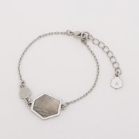 AGATHA PARIS/アガタ パリ AGATHA PARIS ハニーブレスレット、六角形、マザーオブパール/508175535
