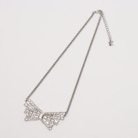 AGATHA PARIS/アガタ パリ AGATHA PARIS エッセンシャル、ネックレス、ノッドL、パヴェ/508175588