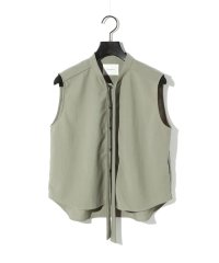 MIDIUMISOLID/MIDIUMISOLID for Ladies ノースリーブタイカラーブラウス/508176034