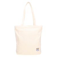 UCLA/ユーシーエルエー UCLA トートバッグ メンズ レディース くま クマ ファスナー付き コットン 大きめ TOTE BAG ブラック ホワイト 黒 白 440/508176126