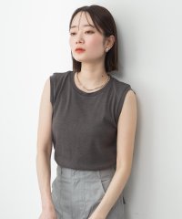 atONE/アットワン atONE ラウンドネックノースリーブトップ/508176178