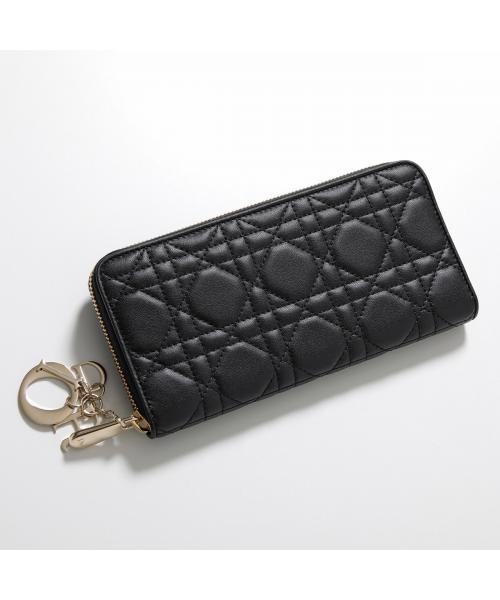Dior ラウンドファスナー長財布 LADY DIOR VOYAGEUR S0007ONMJ セール】ディオール Dior Dior ラウンドファスナー長財布 LADY