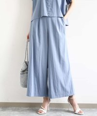 MK MICHEL KLEIN/リラクシーワイドパンツ/UVカット/接触冷感/洗える/508176922
