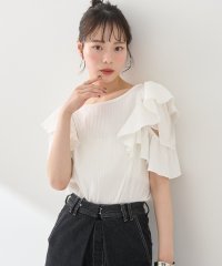 earth music&ecology/アースミュージックアンドエコロジー earth music&ecology 袖フリルデザインプルオーバー/508177255