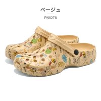 PEANUTS/ピーナッツ PEANUTS サンダル レディース クロッグサンダル PN8118 PN8278 スヌーピー サボ/508178347