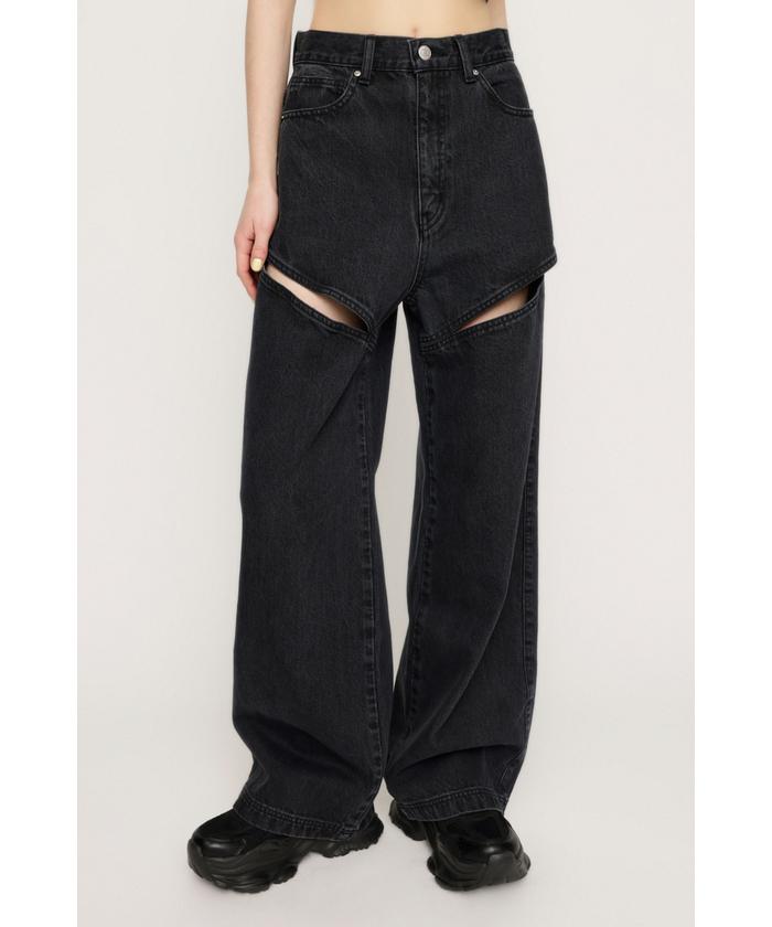 SLY スライ J/W HOLE TUCK PT デニムパンツ セール 20%OFF】J／W HOLE TUCK PT－E(508176969) | スライ(SLY
