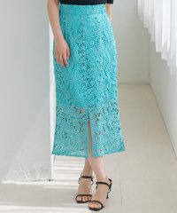 AND COUTURE/ケミカルレースタイトスカート/508177051
