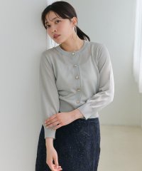 AND COUTURE/クルーネックシアーカーディガン/508177052