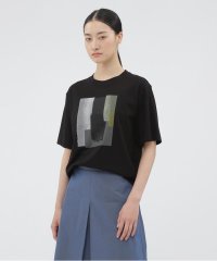 MARGARET HOWELL/COLLAGE PRINT COTTON  JERSEY TOP/508177128
