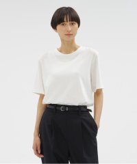 MARGARET HOWELL/BASIC COTTON JERSEY TOP/508177129