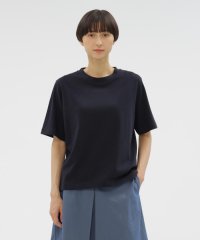 MARGARET HOWELL/BASIC COTTON JERSEY TOP/508177129
