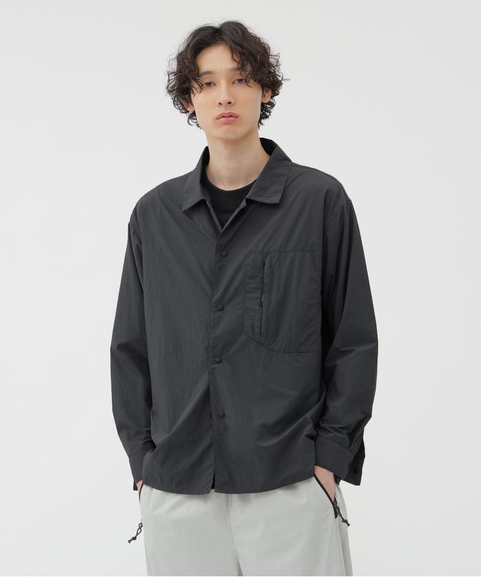 RECYCLE NYLON LIGHT POPLIN SHIRT(508177139) | マーガレット